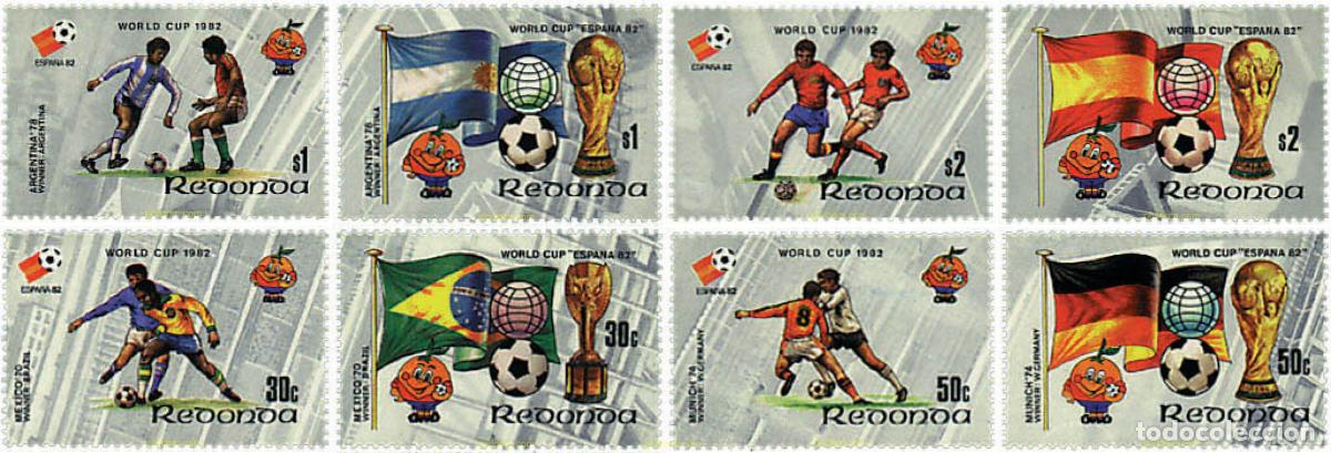 Sellos: 38900 MNH REDONDA 1981 COPA DEL MUNDO DE FUTBOL. ESPA&Ntilde;A-82