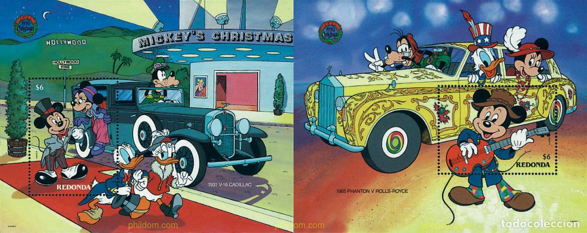 Timbres: 48882 MNH REDONDA 1990 NAVIDAD. AUTOMOVILES
