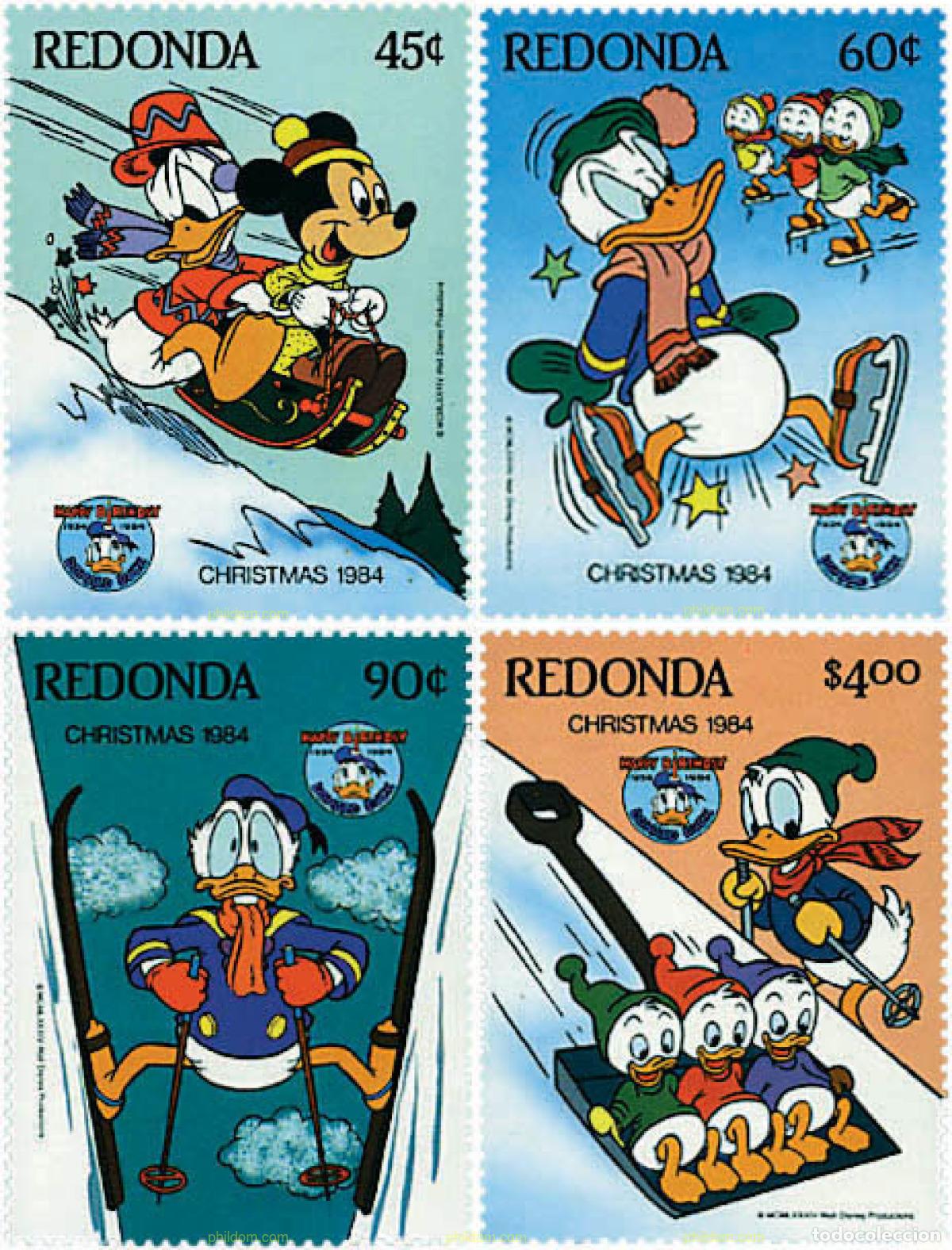 Timbres: 355321 MNH REDONDA 1984 NAVIDAD