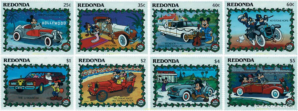 Timbres: 48880 MNH REDONDA 1990 NAVIDAD. AUTOMOVILES