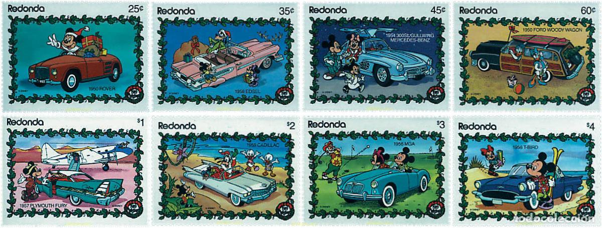 Timbres: 48877 MNH REDONDA 1989 NAVIDAD. AUTOMOVILES