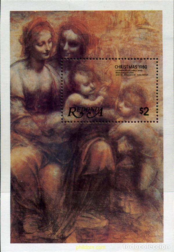 Sellos: 355142 MNH REDONDA 1980 NAVIDAD