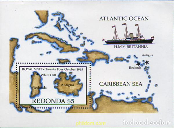 Sellos: 355154 MNH REDONDA 1985 VISITA REAL