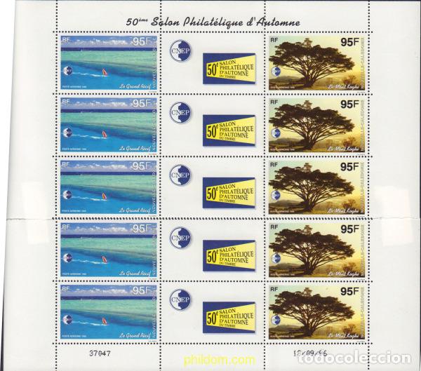 Sellos: 584463 MNH NUEVA CALEDONIA 1996 50 SALON FILATELICO AUTONOMO