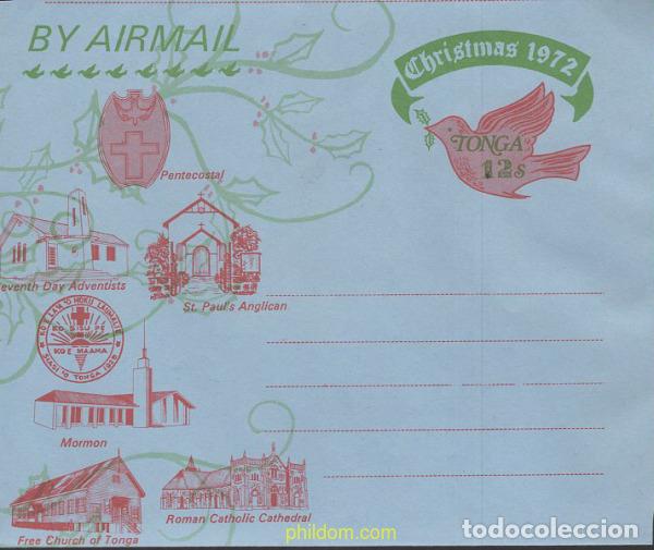 Sellos: 664877 MNH TONGA 1972 NAVIDAD