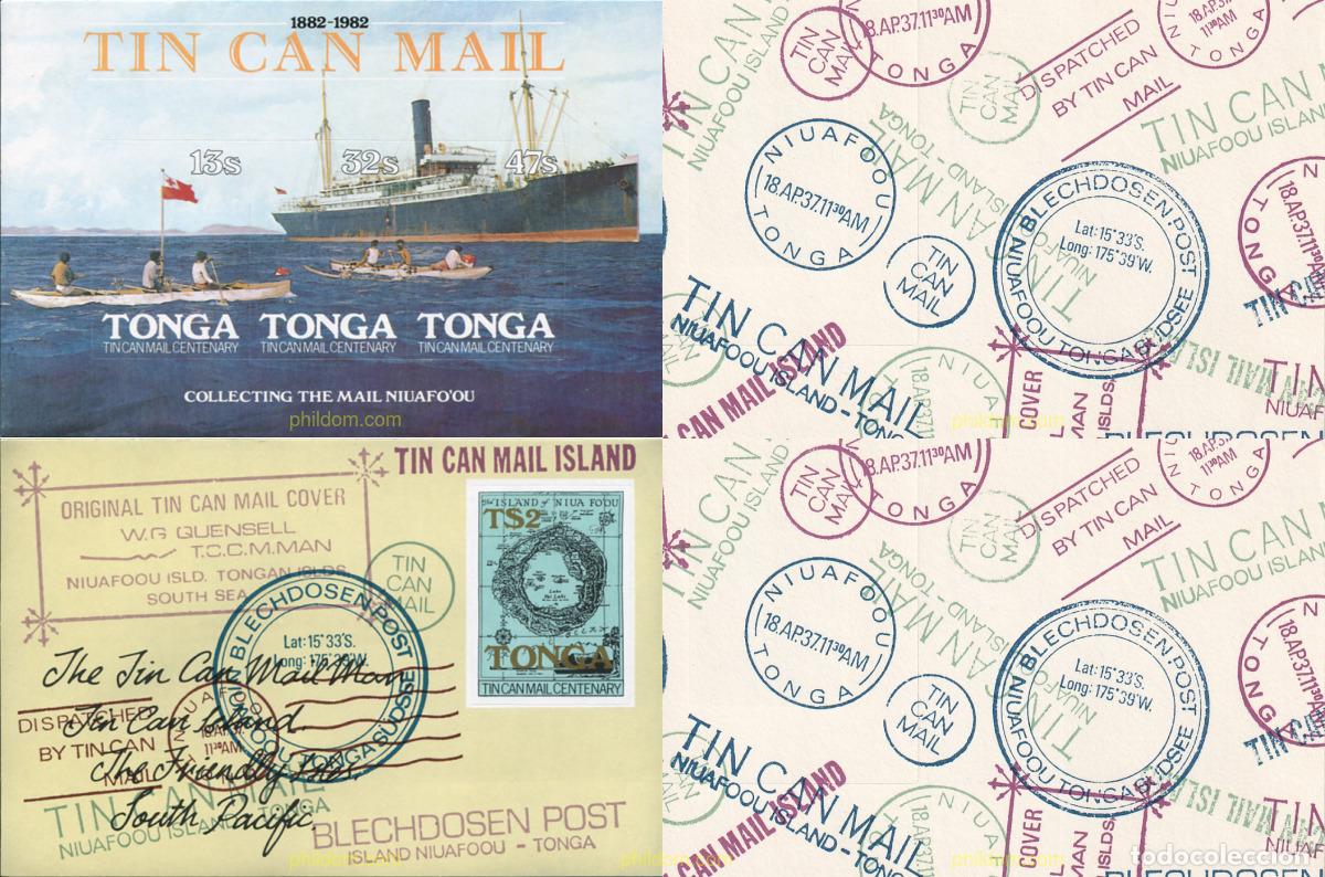 Sellos: 365845 MNH TONGA 1982 SERVICIO DE CORREO ENTRE ISLAS
