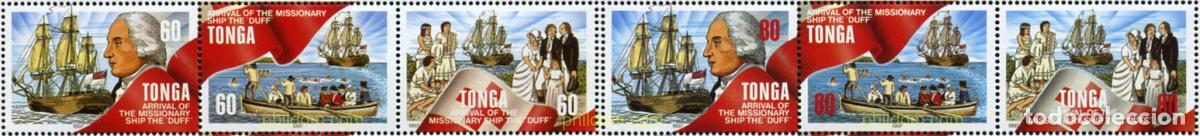 Sellos: 365871 MNH TONGA 1997 200 A&Ntilde;OS DEL CRISTIANISMO EN TONGA