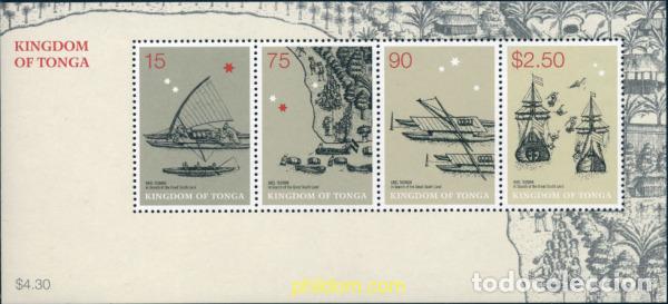 Sellos: 133107 MNH TONGA 2003 BARCOS DE EXPLORACION DE ABEL TASMAN