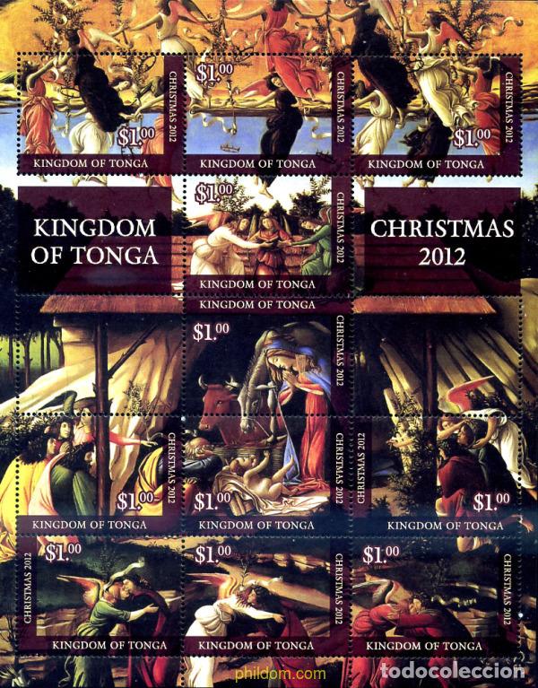 Sellos: 298435 MNH TONGA 2012 NAVIDAD - Foto 1