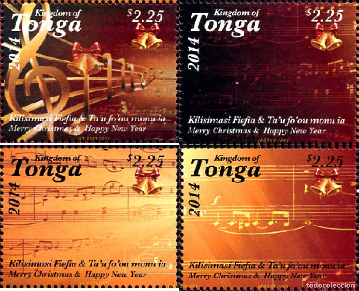 Sellos: 331946 MNH TONGA 2014 NAVIDAD