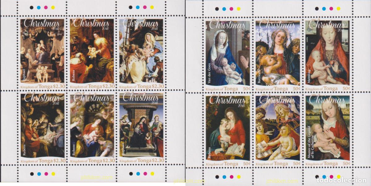 Sellos: 624926 MNH TONGA 2018 NAVIDAD