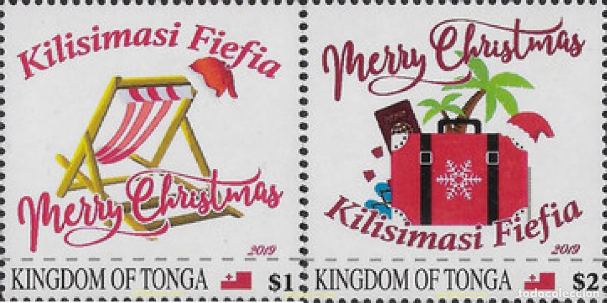 Sellos: 692040 MNH TONGA 2019 NAVIDAD