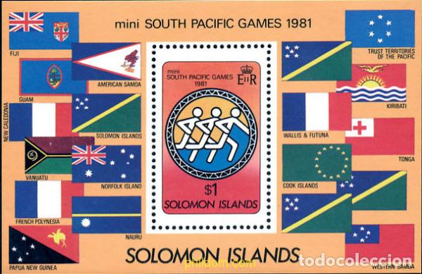 Sellos: 45337 MNH SALOMON 1981 MINI JUEGOS DEL PACIFICO SUR
