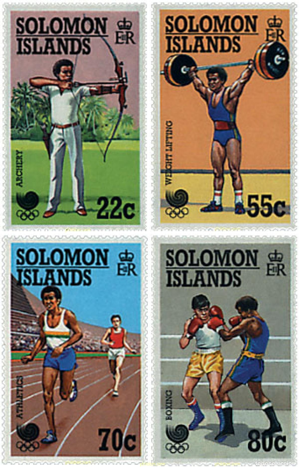 Sellos: 57715 MNH SALOMON 1988 24 JUEGOS OLIMPICOS VERANO SEUL 1988