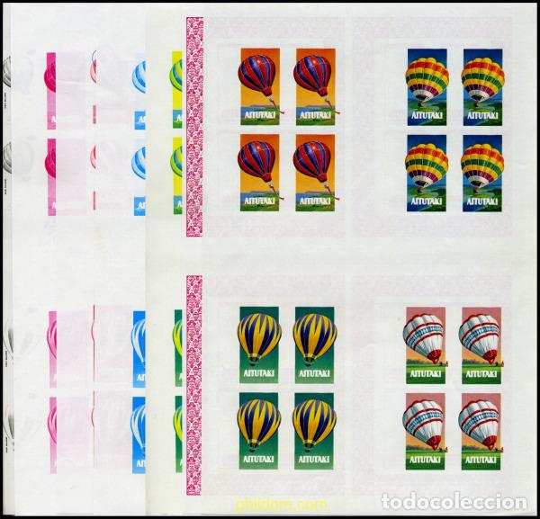 Briefmarken: 201584 MNH AITUTAKI 1983 AEROESTACION