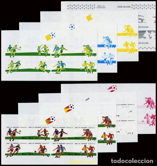 Briefmarken: 142807 MNH COOK Islas 1981 COPA DEL MUNDO DE FUTBOL. ESPA&Ntilde;A-82