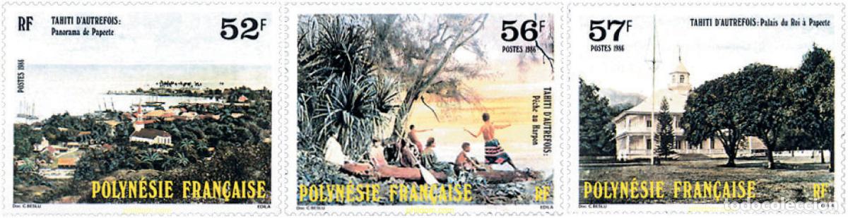 Sellos: 43617 MNH POLINESIA FRANCESA 1986 TAHITI EN LA ANTIGUEDAD