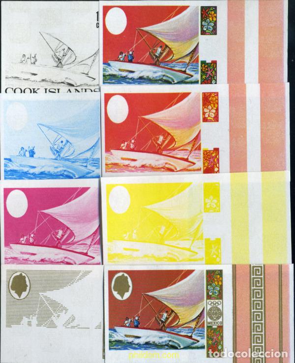 Sellos: 206363 MNH COOK Islas 1968 19 JUEGOS OLIMPICOS VERANO MEXICO 1968
