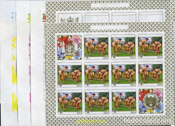 Sellos: 206382 MNH COOK Islas 1969 5 JAMBOREE DE CHRISTCHURCH, NUEVA ZELANDA