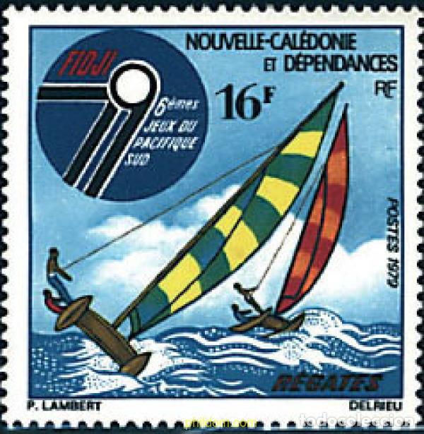 Timbres: 27257 MNH NUEVA CALEDONIA 1979 6 JUEGOS DEPORTIVOS DEL PACIFICO SUR