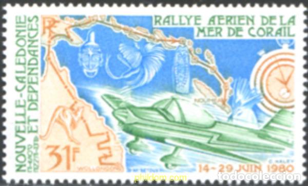 Sellos: 71483 MNH NUEVA CALEDONIA 1980 RALLY AEREO DEL MAR DEL CORAL