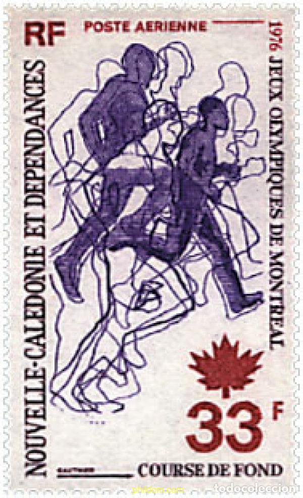 Sellos: 71478 MNH NUEVA CALEDONIA 1976 21 JUEGOS OLIMPICOS VERANO MONTREAL 1976