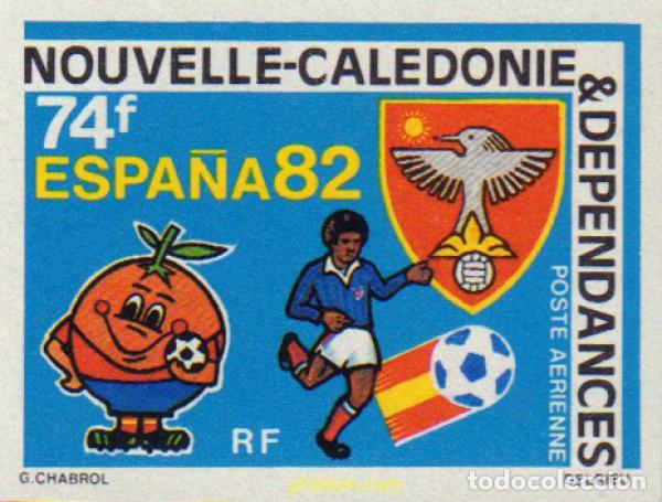 Sellos: 584111 MNH NUEVA CALEDONIA 1982 COPA DEL MUNDO DE FUTBOL. ESPA&Ntilde;A-82