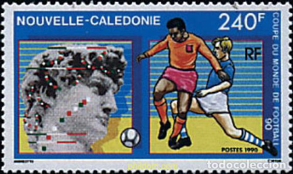 Francobolli: 44543 MNH NUEVA CALEDONIA 1990 COPA DEL MUNDO DE FUTBOL. ITALIA-90