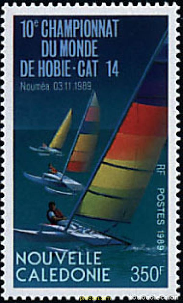 Francobolli: 44540 MNH NUEVA CALEDONIA 1989 10 CAMPEONATO DEL MUNDO DE HOBIE-CAT