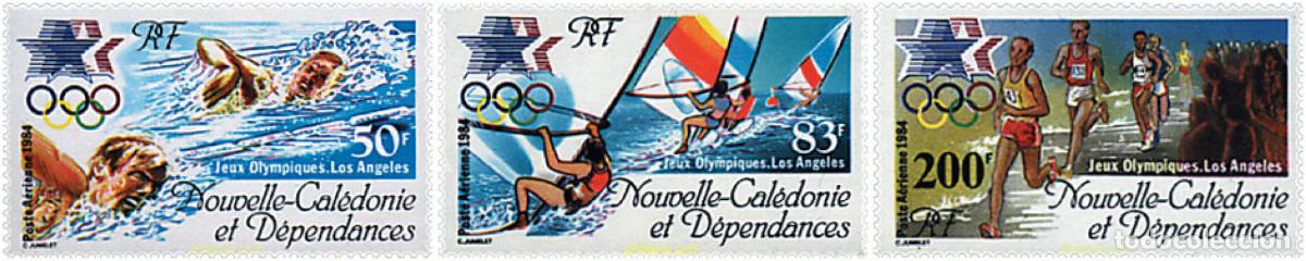 Francobolli: 44505 MNH NUEVA CALEDONIA 1984 23 JUEGOS OLIMPICOS VERANO LOS ANGELES 1984