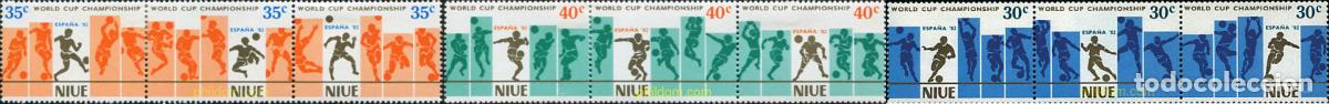 Sellos: 272197 MNH NIUE 1981 COPA DEL MUNDO DE FUTBOL. ESPA&Ntilde;A-82