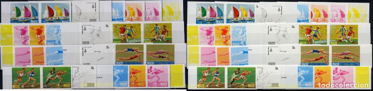Sellos: 220201 MNH NIUE 1980 22 JUEGOS OLIMPICOS VERANO MOSCU 1980