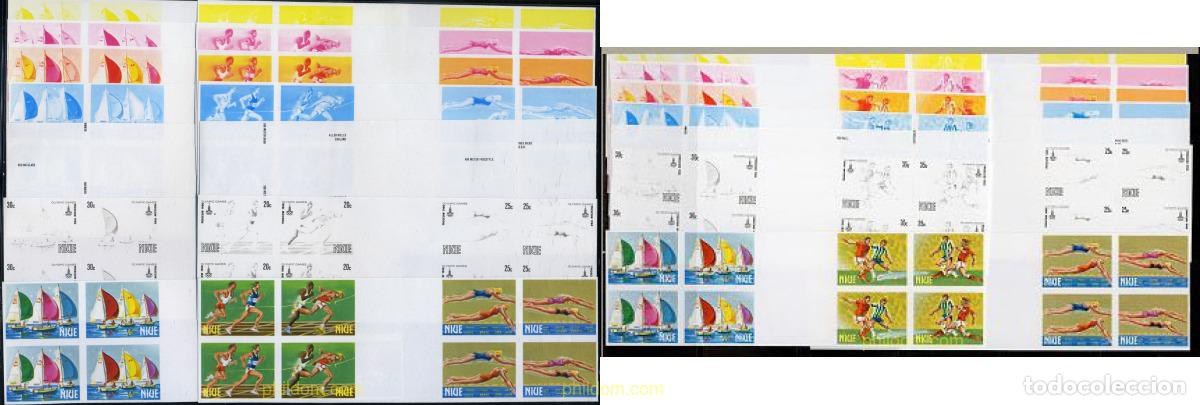 Sellos: 220206 MNH NIUE 1980 22 JUEGOS OLIMPICOS VERANO MOSCU 1980