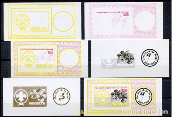 Sellos: 221163 MNH PENRHYN 1983 75 ANIVERSARIO DEL ESCULTISMO
