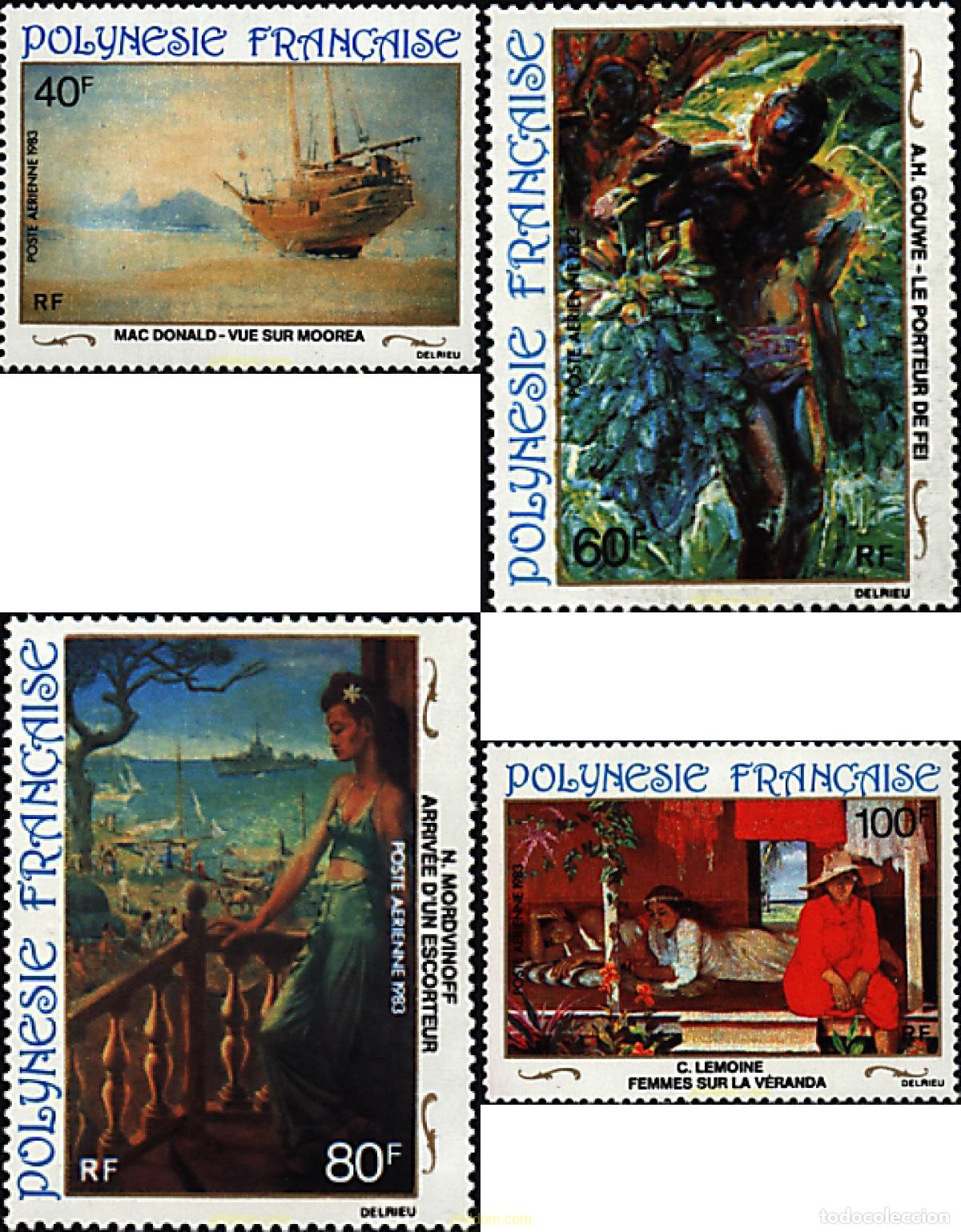 Sellos: 49781 MNH POLINESIA FRANCESA 1983 PINTURAS DEL SIGLO XX