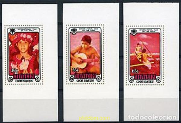 Sellos: 201328 MNH AITUTAKI 1979 A&Ntilde;O INTERNACIONAL DEL NI&Ntilde;O