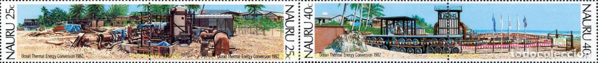 Sellos: 125732 MNH NAURU 1982 CONVERSION DE LA ENERGIA TERMICA DEL OCEANO (OTEC)
