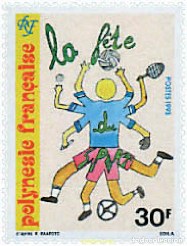 Sellos: 51960 MNH POLINESIA FRANCESA 1993 LA FIESTA DEL DEPORTE