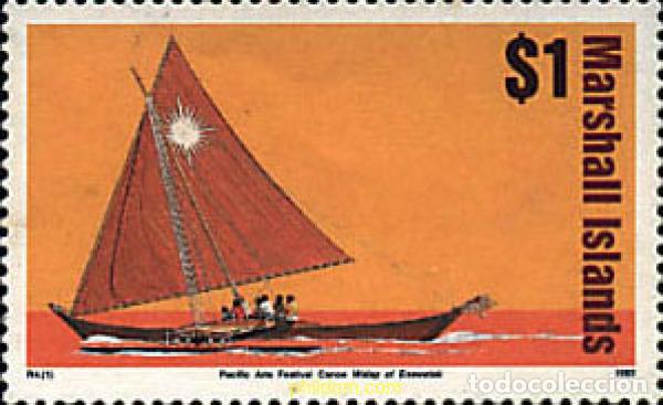 Sellos: 44318 MNH MARSHALL Islas 1993 VELA