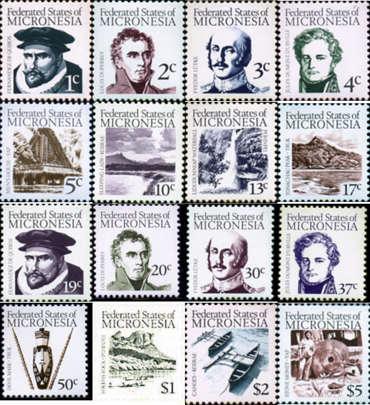 Sellos: 44369 MNH MICRONESIA 1984 DIA DEL SELLO
