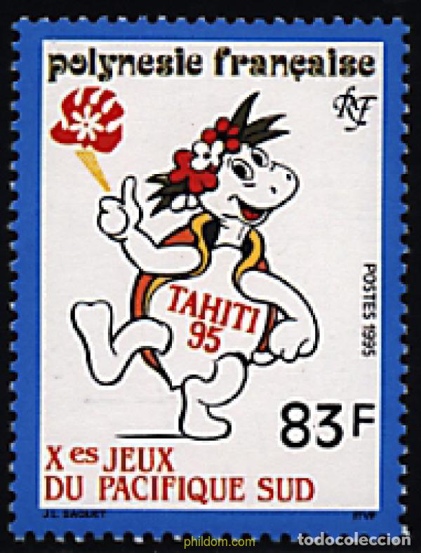 Sellos: 43651 MNH POLINESIA FRANCESA 1995 10 JUEGOS DEL PACIFICO SUR EN TAHITI