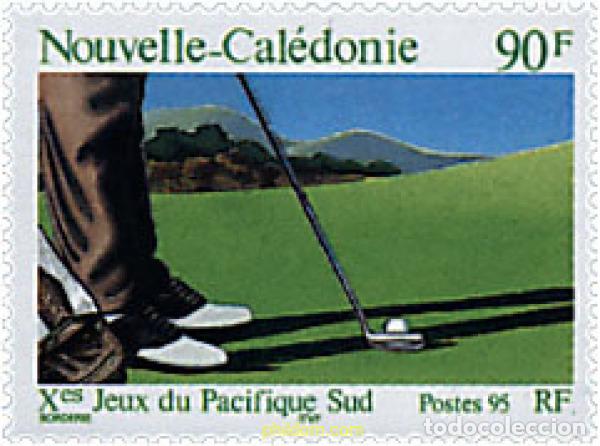 Sellos: 47970 MNH NUEVA CALEDONIA 1995 10 JUEGOS DEL PACIFICO SUR