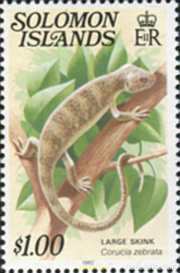 Sellos: 358979 MNH SALOMON 1979 REPTILES Y BATRACIOS