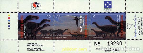 Sellos: 101494 MNH MICRONESIA 1994 PHILAKOREA 94. EXPOSICION FILATELICA INTERNACIONAL