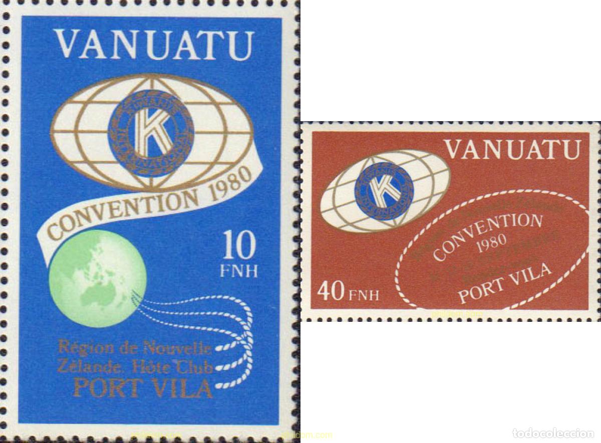 Sellos: 579007 MNH VANUATU 1980 CONVENCION KIWANIS CLUB