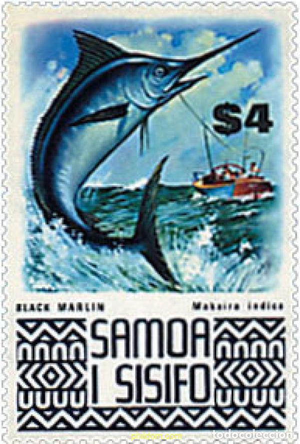 Sellos: 45496 MNH SAMOA 1974 PESCA DEPORTIVA