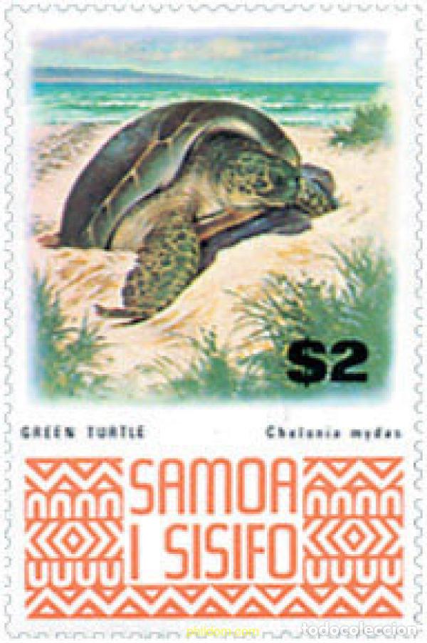 Sellos: 45494 MNH SAMOA 1973 TORTUGA