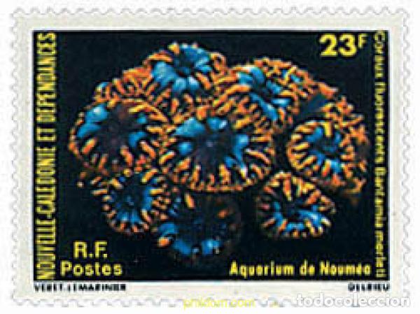 Sellos: 52861 MNH NUEVA CALEDONIA 1979 ACUARIO DE NOUMEA