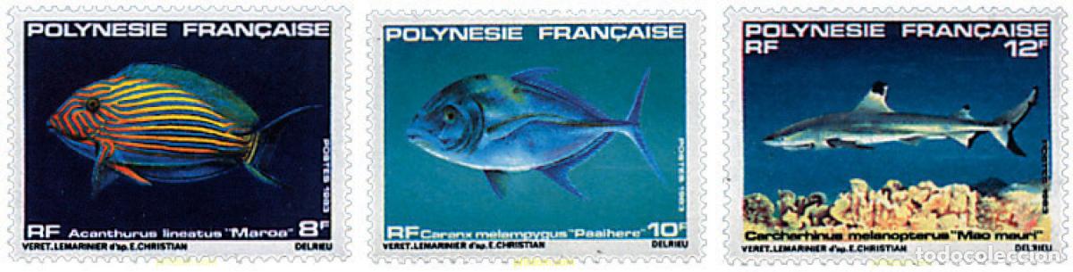 Sellos: 43613 MNH POLINESIA FRANCESA 1983 PECES