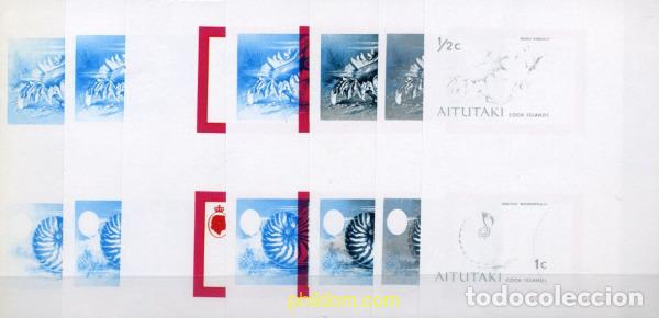 Sellos: 201226 MNH AITUTAKI 1974 CONCHAS